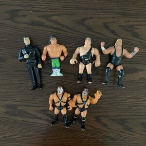 Six Vintage wrestlers 90s and early 2000’s